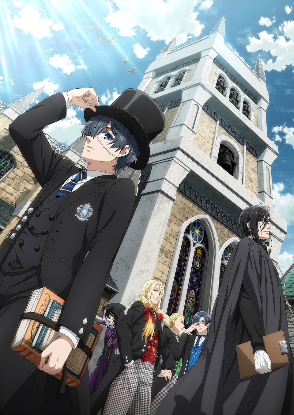 Black Butler -Public School Arc- English Dub Reveals Cast and Crew, Release Date [UPDATED]