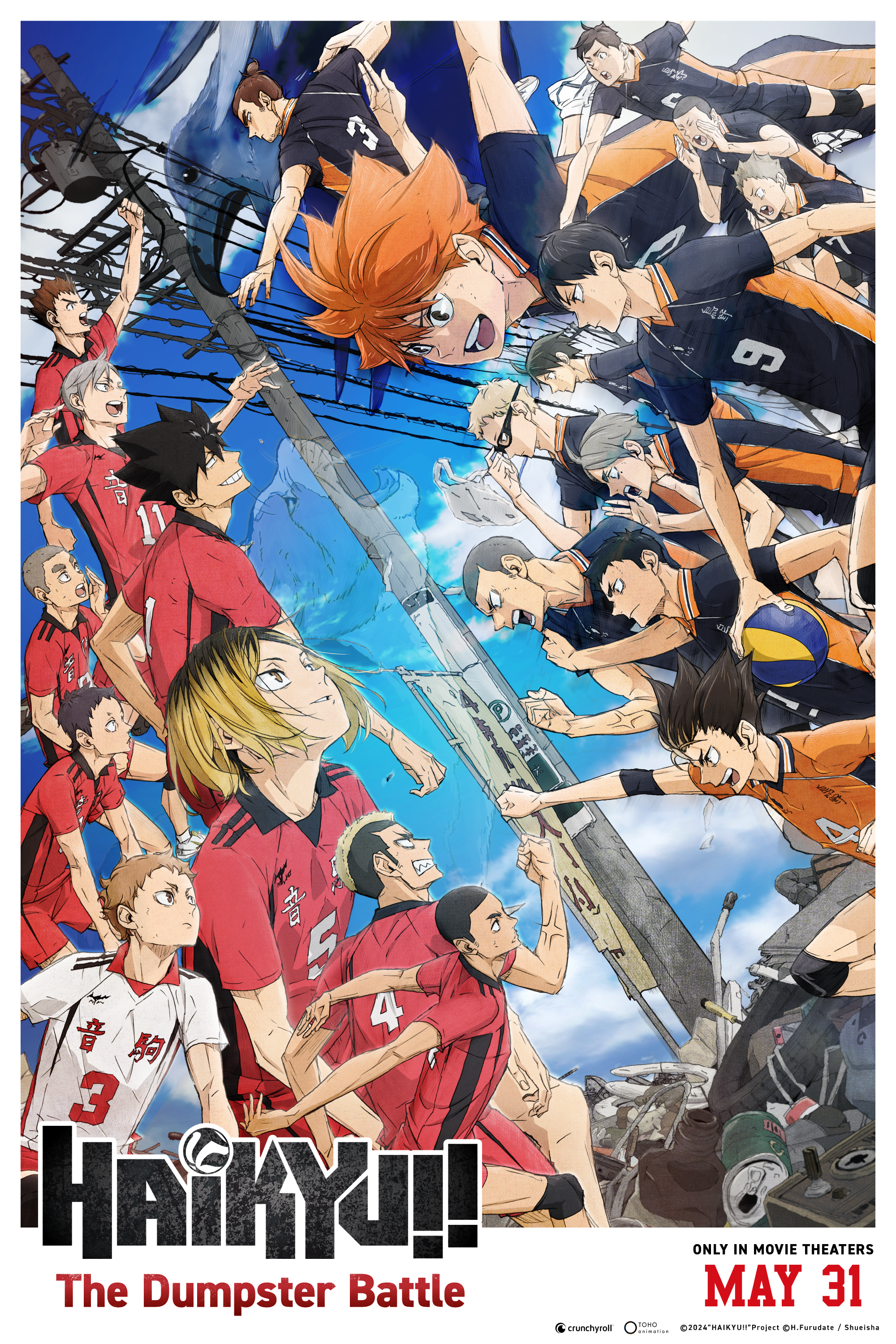 HAIKYU!! The Dumpster Battle Anime Movie International Theatrical Release Dates Announced