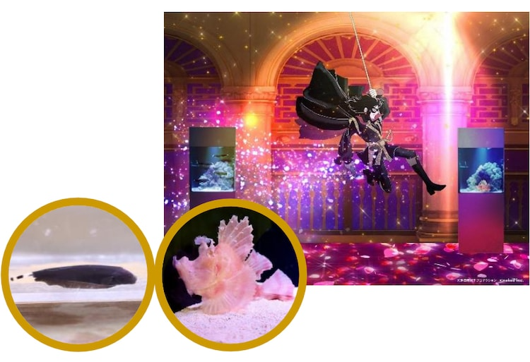 The Rose of Versailles Anime Transforms Maxell Aqua Park into a European Palace