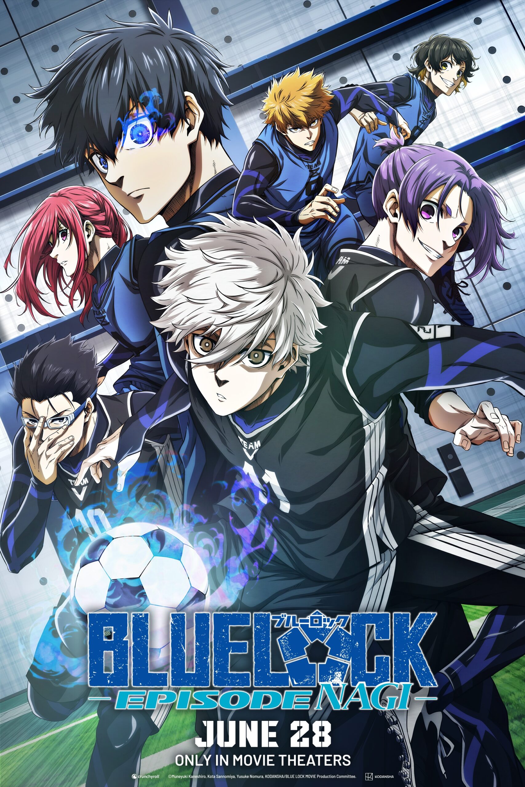 Crunchyroll to Release BLUE LOCK THE MOVIE -EPISODE NAGI- to Theaters Worldwide in 2024