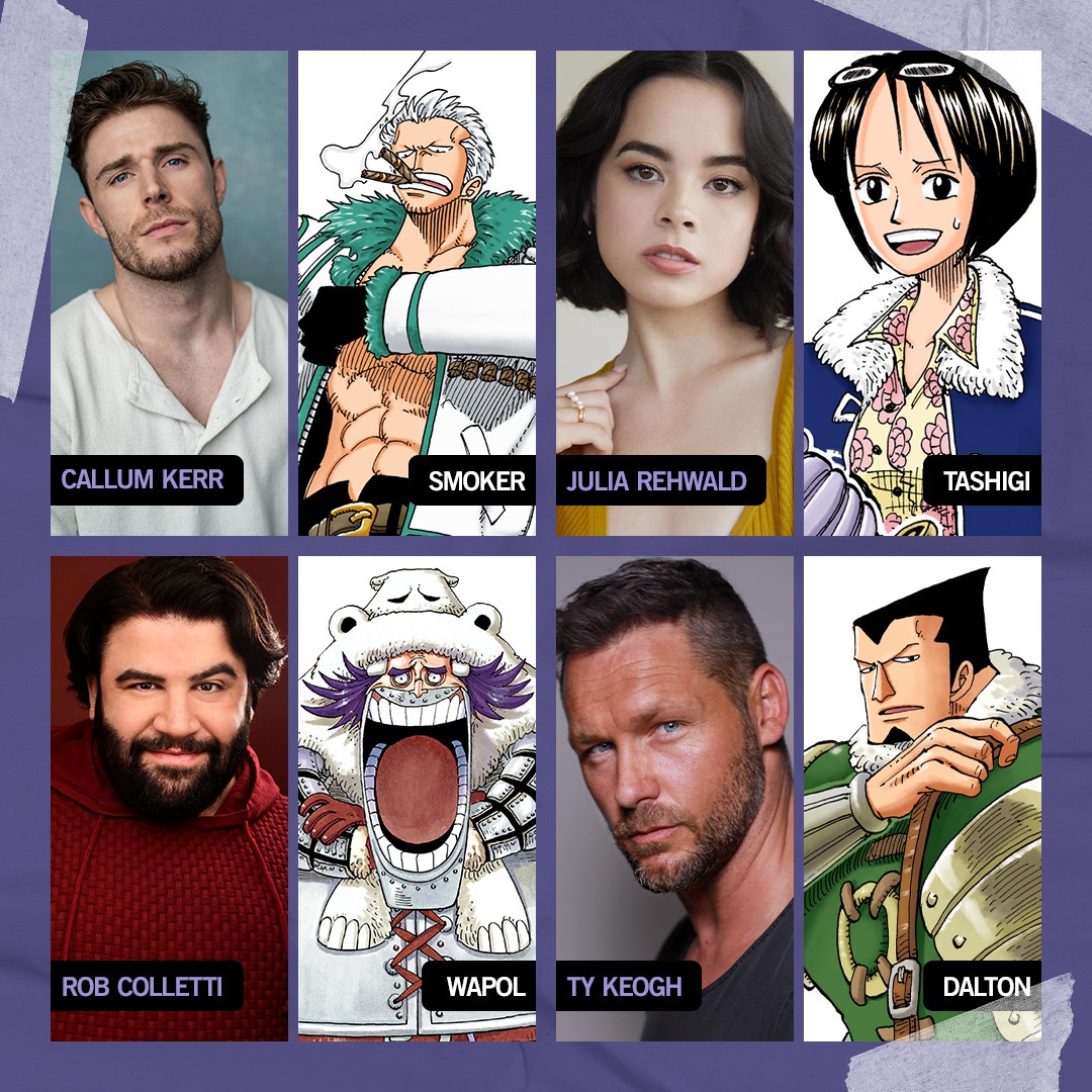 Live-Action One Piece Reveals Cast for Smoker, Tashigi, Wapol and Dalton