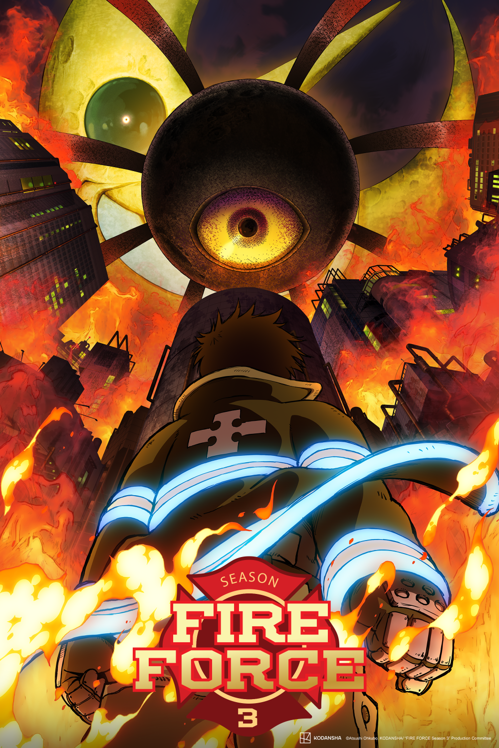 Fire Force Season 3 Anime Comes to Crunchyroll April 2025