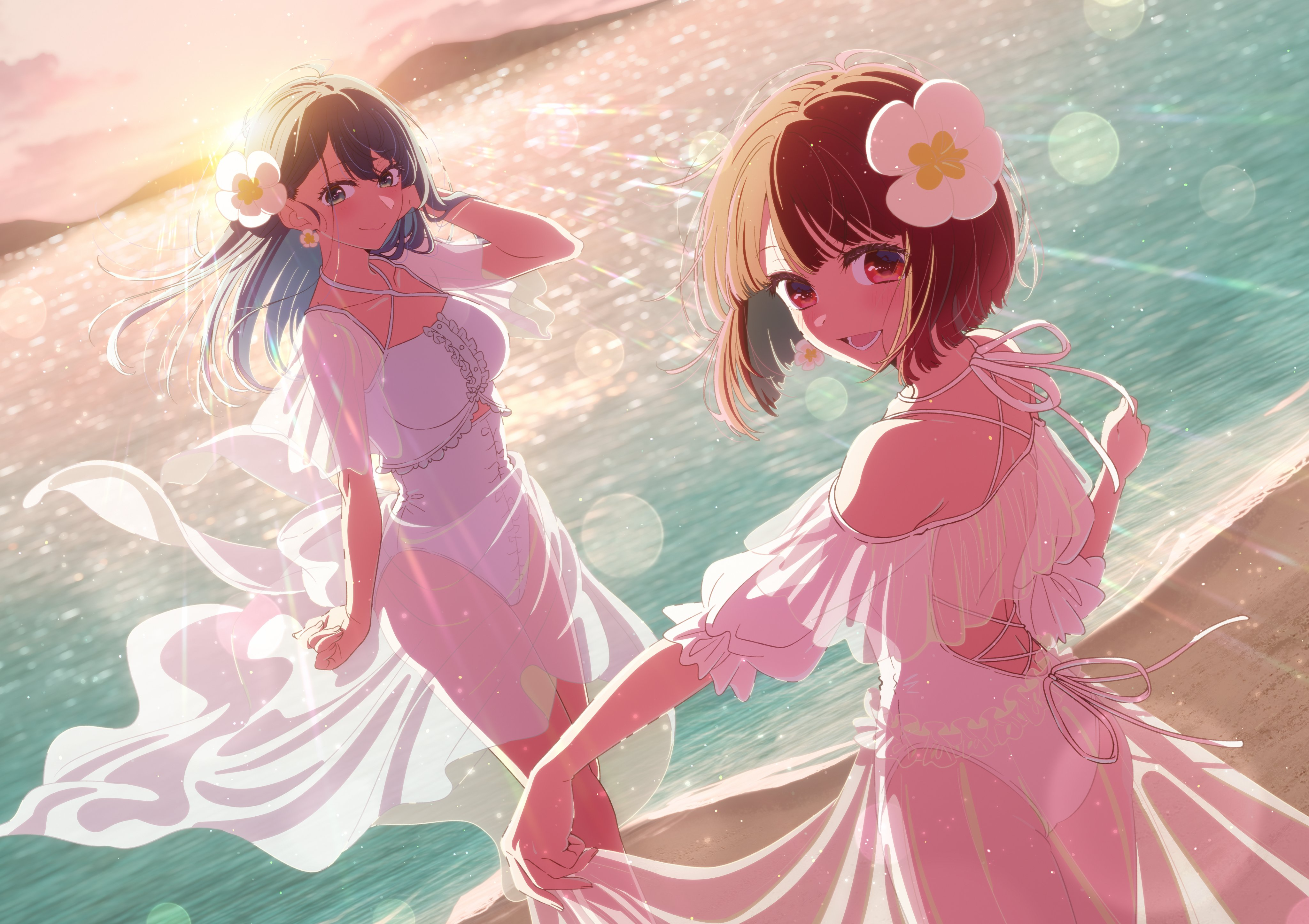 Oshi no Ko Anime Celebrates Marine Day with New Art and Video