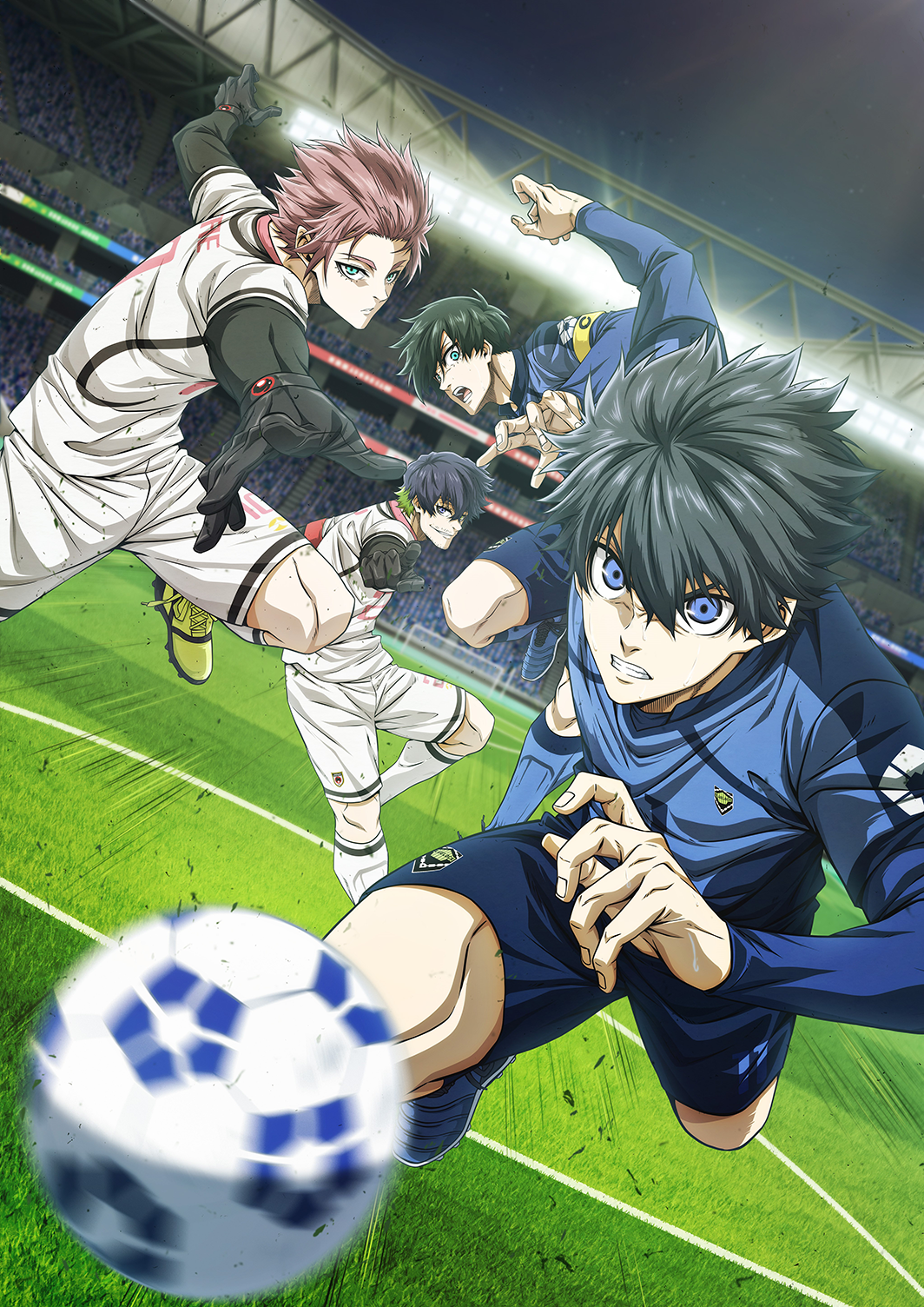 BLUE LOCK Season 2 Anime Strikes a Pose in New Key Visual
