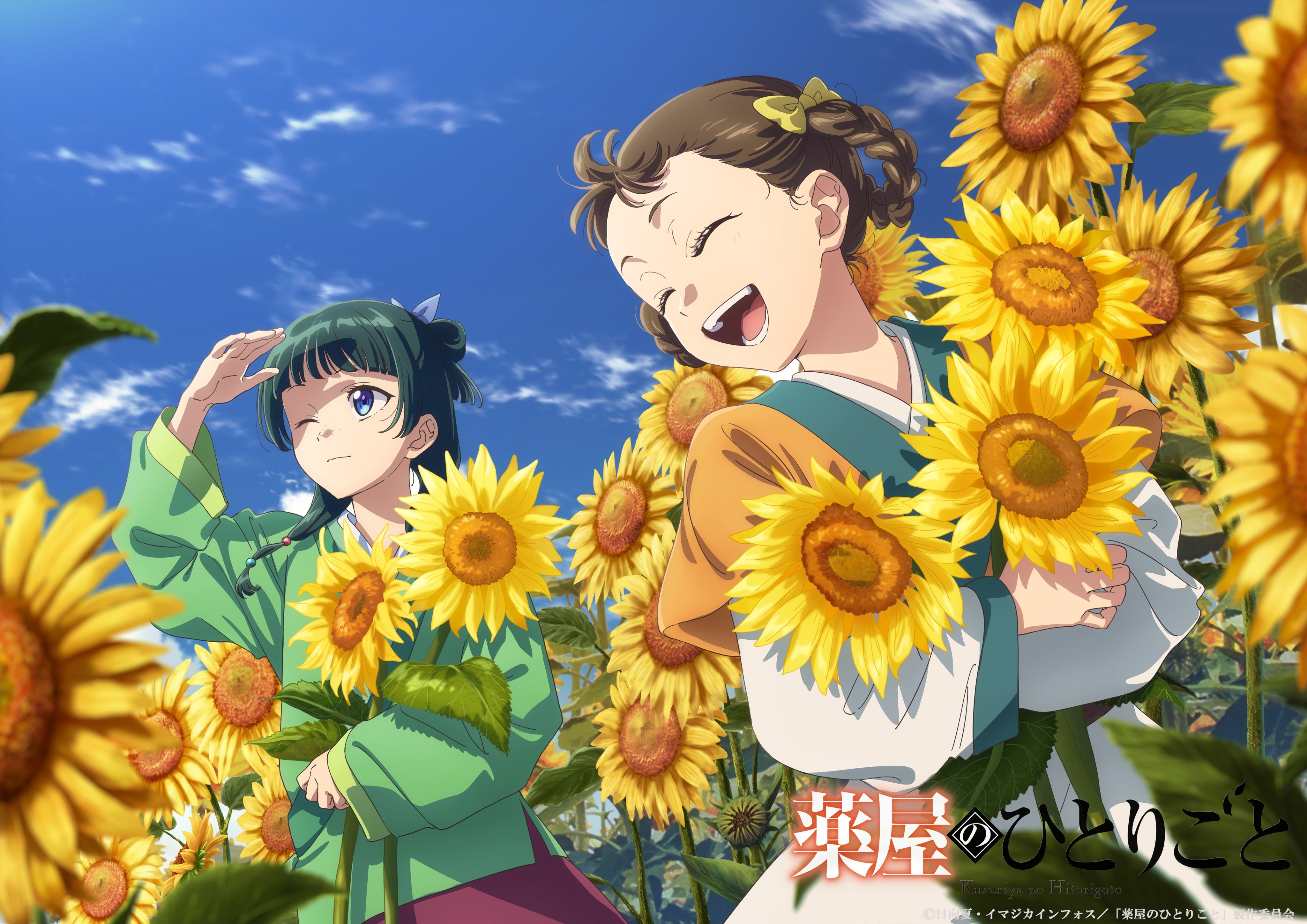 The Apothecary Diaries Anime Unveils August Sunflower Visual