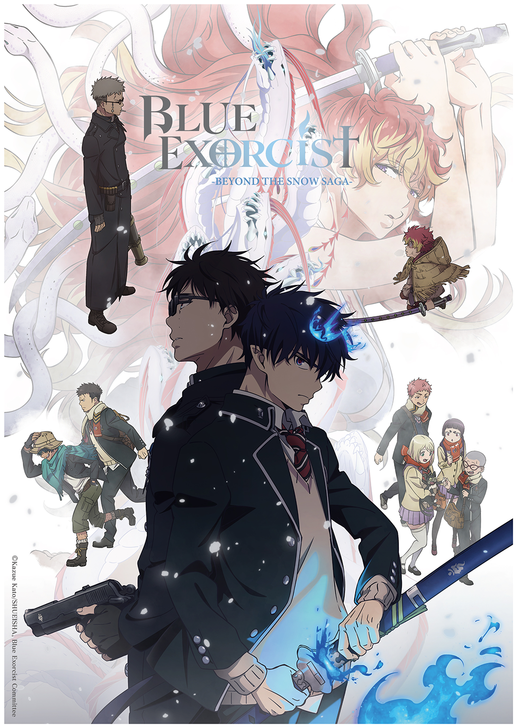 Blue Exorcist -Beyond the Snow Saga- Sets Premiere Date, Shares New Trailer