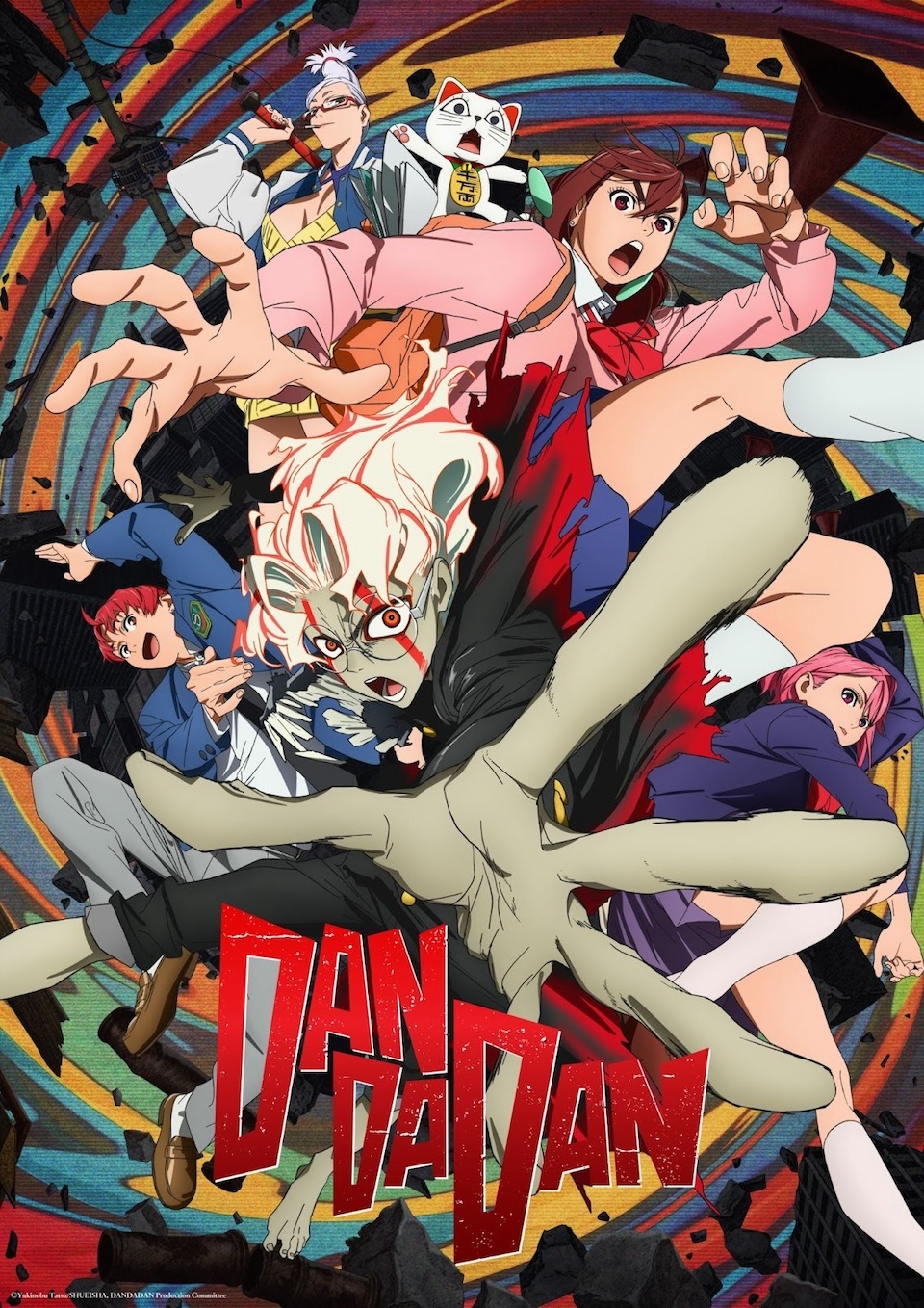 DAN DA DAN Anime Unveils New Visual, Monstrous Cast Additions