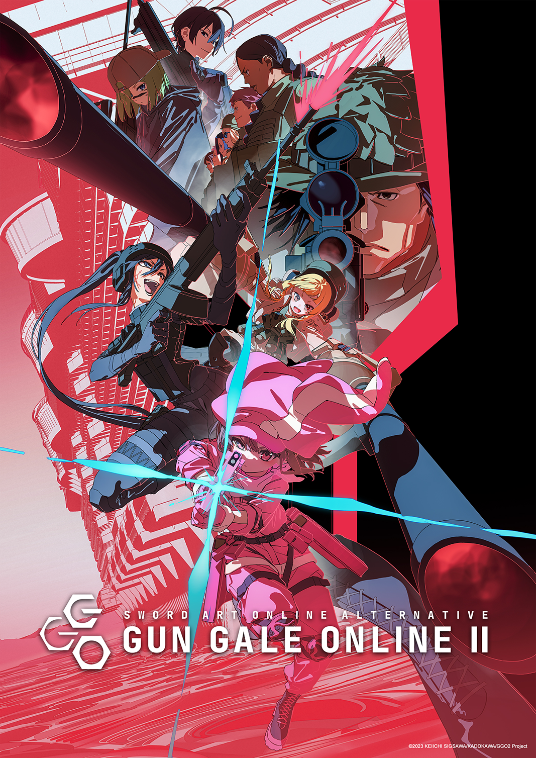 Sword Art Online Alternative: Gun Gale Online II to Stream on Crunchyroll